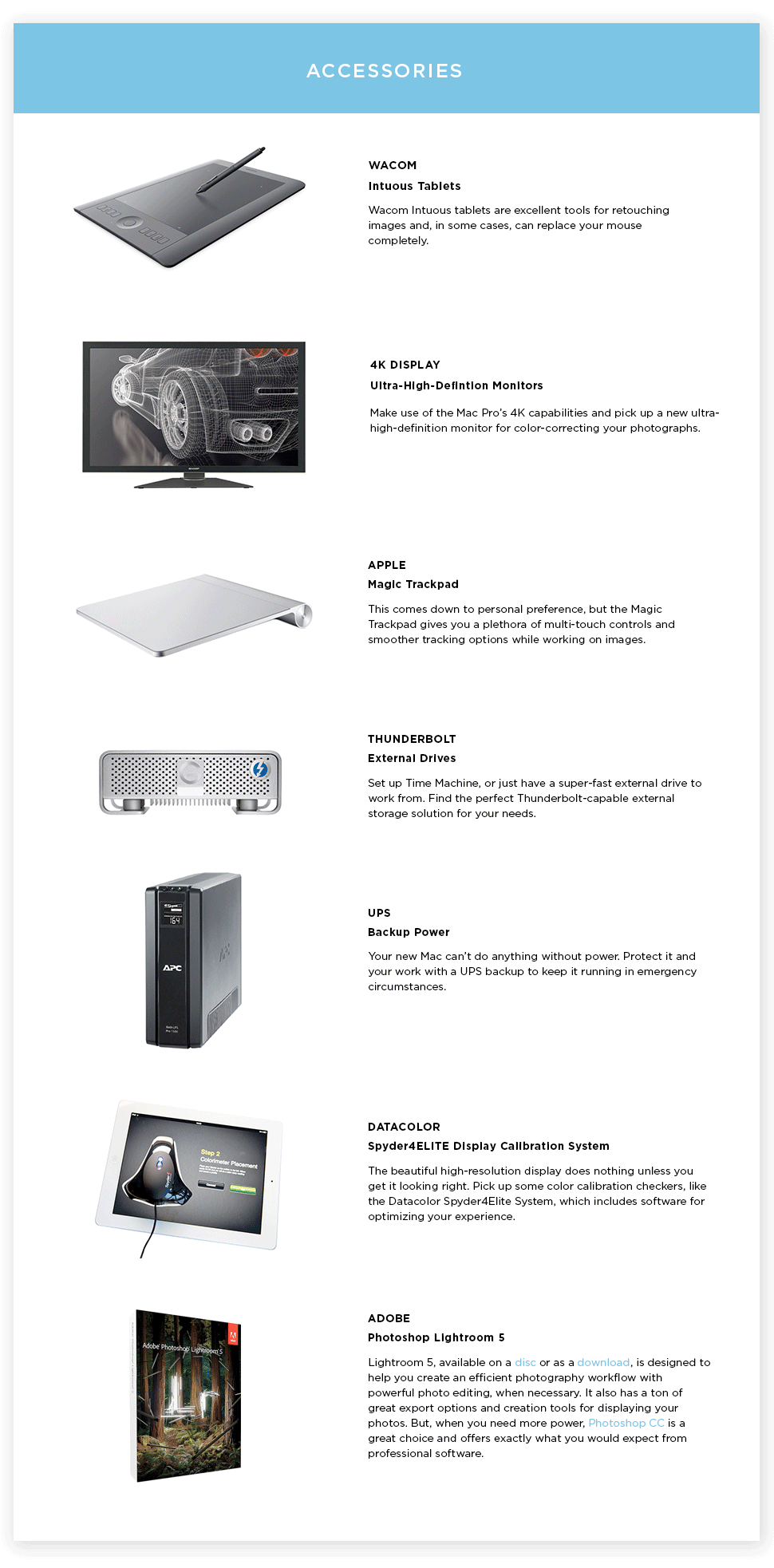 what mac should i get for photoshop and photography